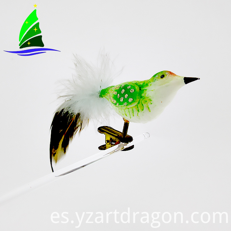 Pequeñas estatuillas de animales de vidrio Small Glass Animal Figurines